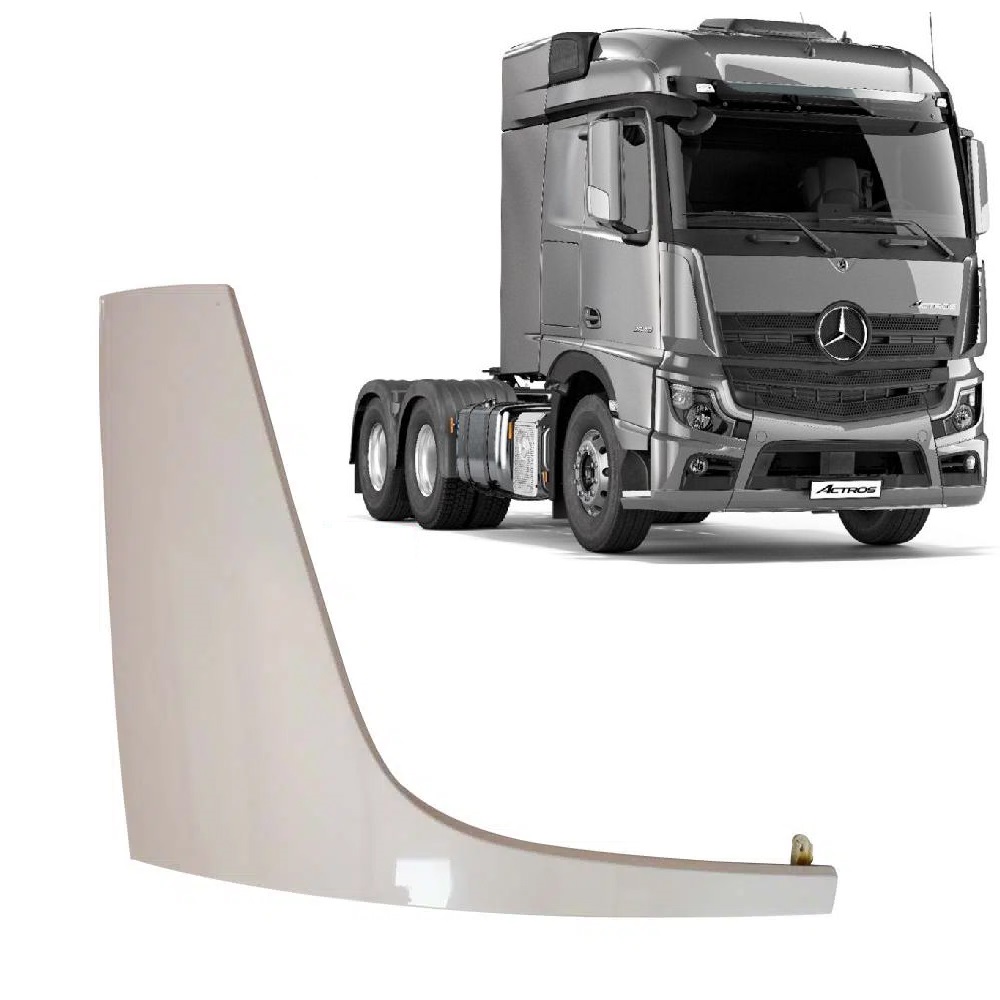 Moldura Inferior Farol Caminhão Mercedes-Benz Actros Após 2021 Cabine Baixa Lado Direito - 9608805505