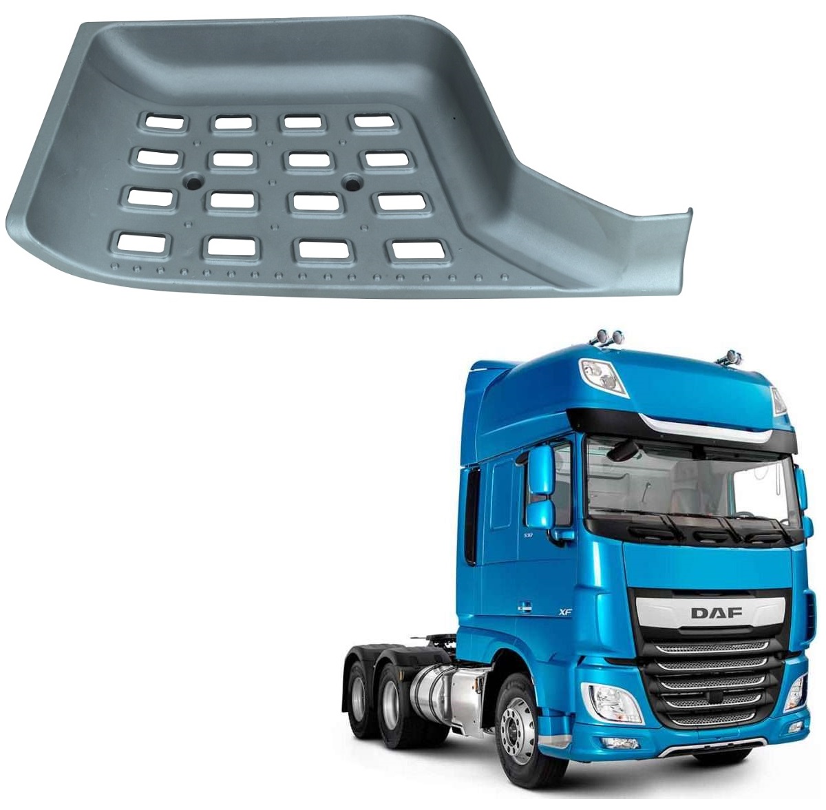 Estribo Pisar Caminhão DAF XF Após 2021 Lado Esquerdo - 1945871