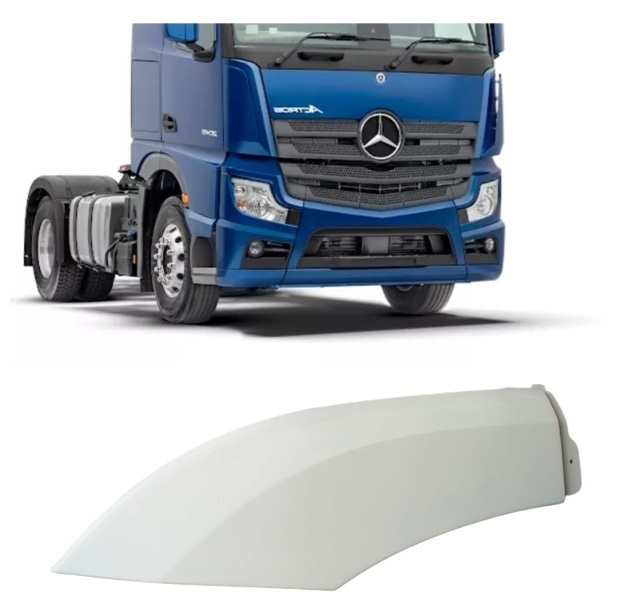 Saia Cabina Traseira (Iniferior) Caminhão Mercedes-Benz Actros após 2019 Lado Esquerdo - 9618843475