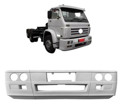 Parachoque Caminhão Volkswagen Titan, Work Após 2000 (Farol redondo) - ABS