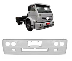 Parachoque Caminhão Volkswagen Titan, Work Após 2000 (Farol redondo)-ABS W50039