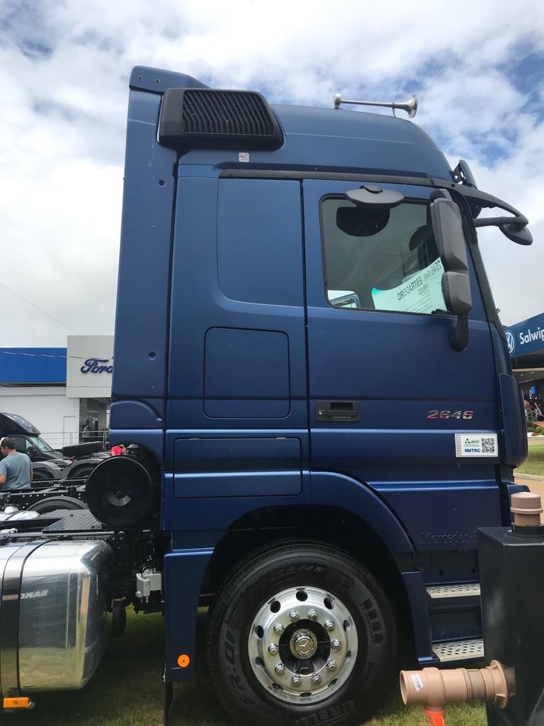 Defletor Cegonheiro Caminhão Mercedes-Benz Actros MegaSpace - Com Filtro
