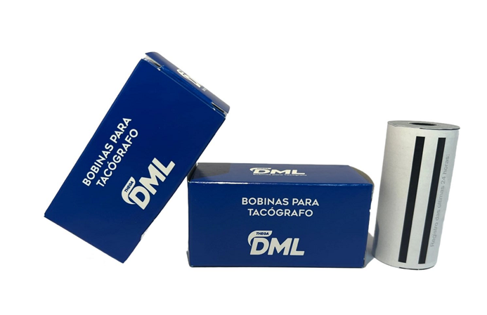 Bobina Fita Impressão Tacógrafo Digital Modelo BVDR Marca DML