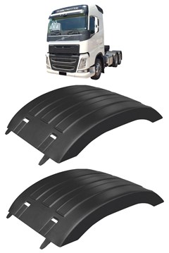 Par Meio Paralama Tração Volvo FH após 2014 Central - 21094384