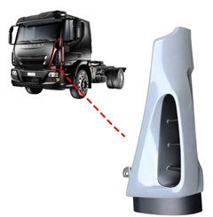 Defletor Cabine Caminhão Iveco Tector, Cursor Lado Esquerdo - 504116074
