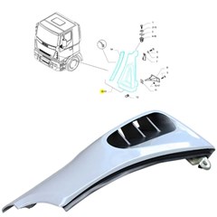 Defletor Cabine Caminhão Iveco Tector, Cursor Lado Esquerdo - 504116074