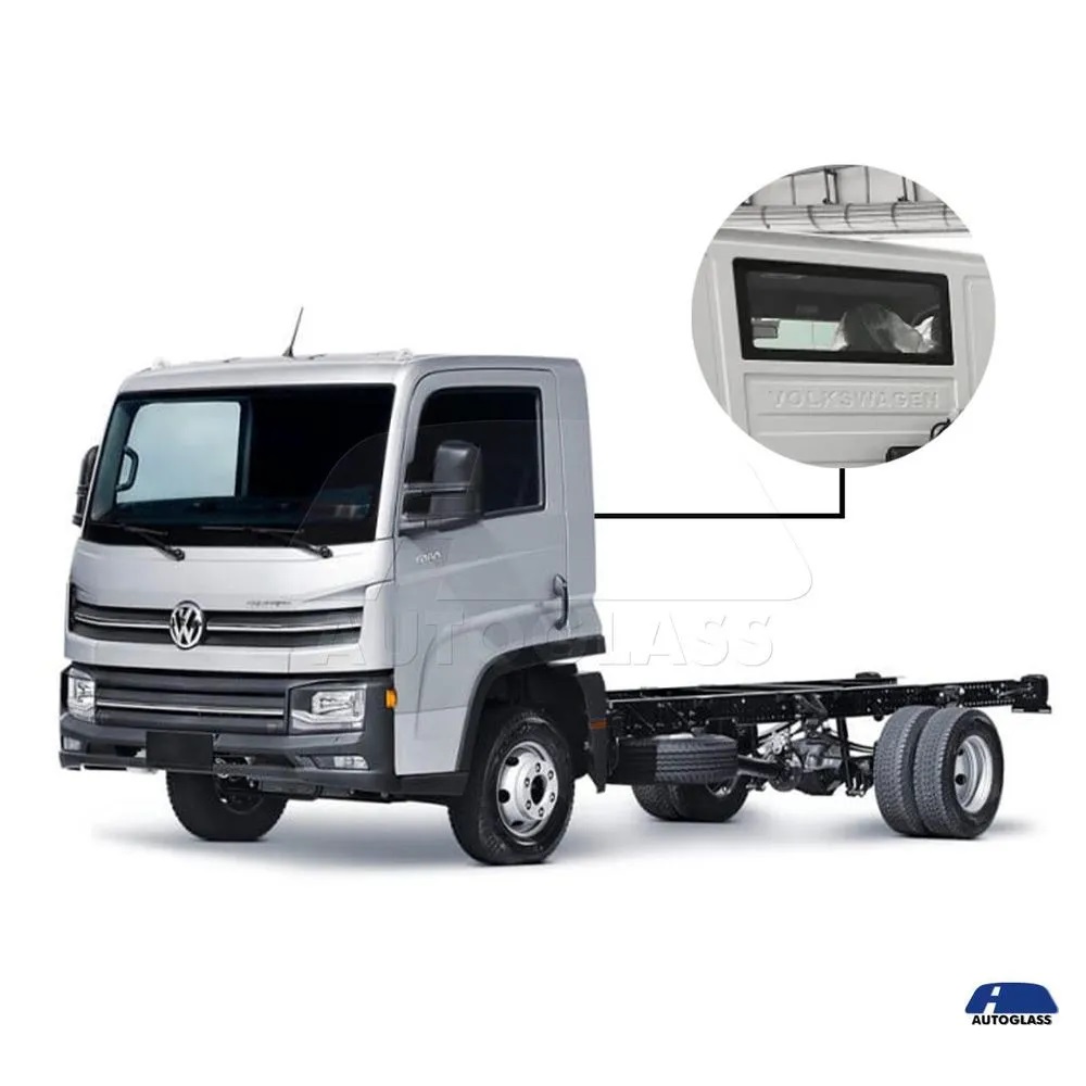 Vidro Vigia Caminhão Volkswagen Delivery Após 2017 - Traseiro