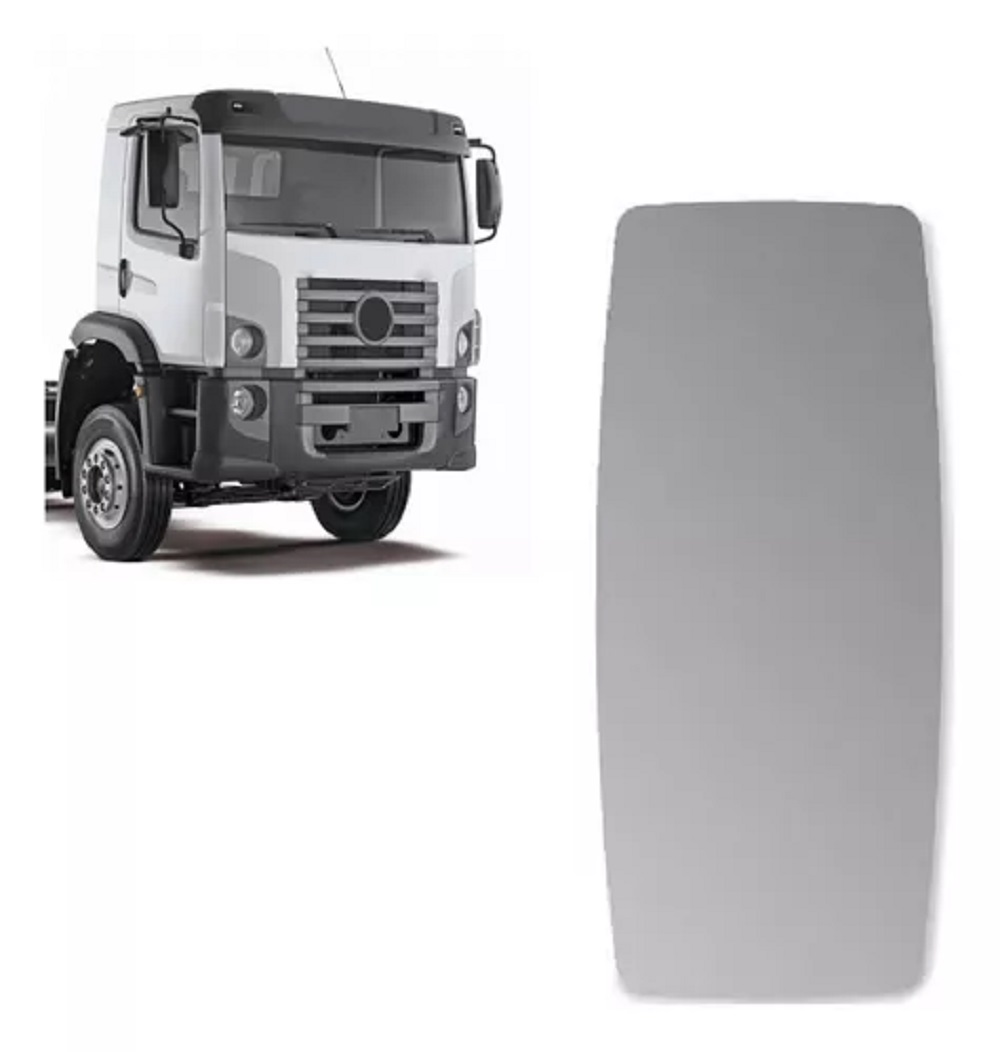 Vidro Retrovisor Principal Caminhão Volkswagen Constellation, Ford Cargo - Bepo