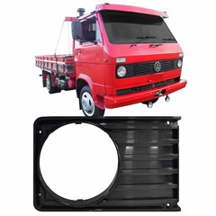 Moldura Farol Caminhão Volkswagen 6.90 Após 1983 Redondo Lado Esquerdo