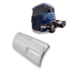Defletor Cabine Lateral Externo Caminhão Scania Série 4 ”R, G” Lado Esquerdo - 1370329 Defletor Cabine Lateral Externo Caminhão Scania Série 4 ”R, G” Lado Esquerdo - 1370329