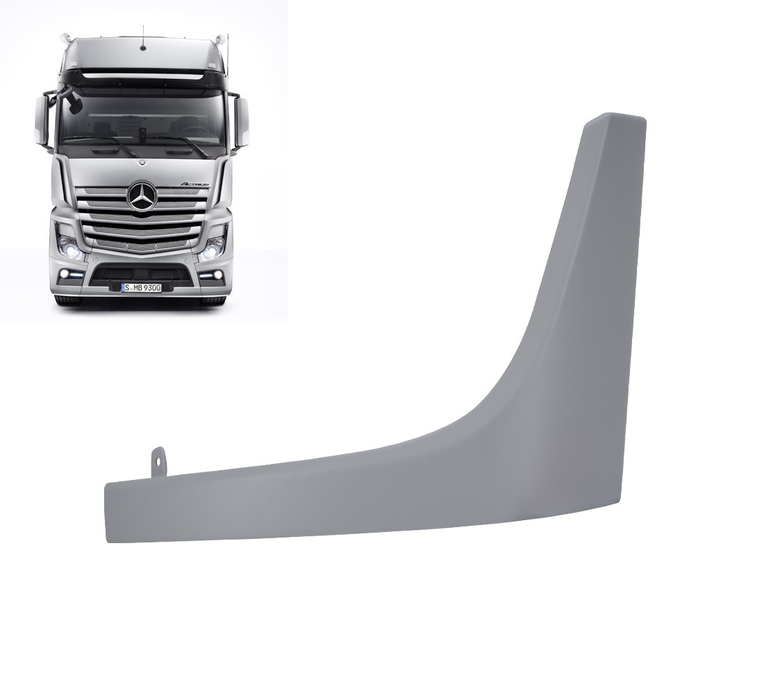 Moldura Inferior Farol Caminhão Mercedes-Benz Actros Após 2021 Cabine Baixa Lado Esquerdo - 9608805405