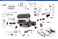 Suporte Parachoque Caminhão Mercedes-Benz Atego Após 2013 (Off Road) - 9705253539 Suporte Parachoque Caminhão Mercedes-Benz Atego Após 2013 (Off Road) - 9705253539