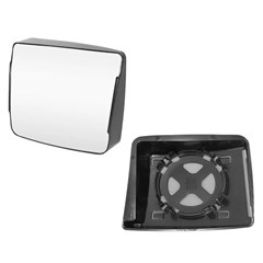 Espelho Retrovisor Auxiliar Caminhão Volkswagen Constellation Lado Esquerdo - Encaixe Original - 2R2857521K