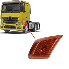 Lanterna Lateral Estribo Caminhão Mercedes-Benz Actros Após 2021 Lado Direito - 9608201121 Lanterna Lateral Estribo Caminhão Mercedes-Benz Actros Após 2021 Lado Direito - 9608201121