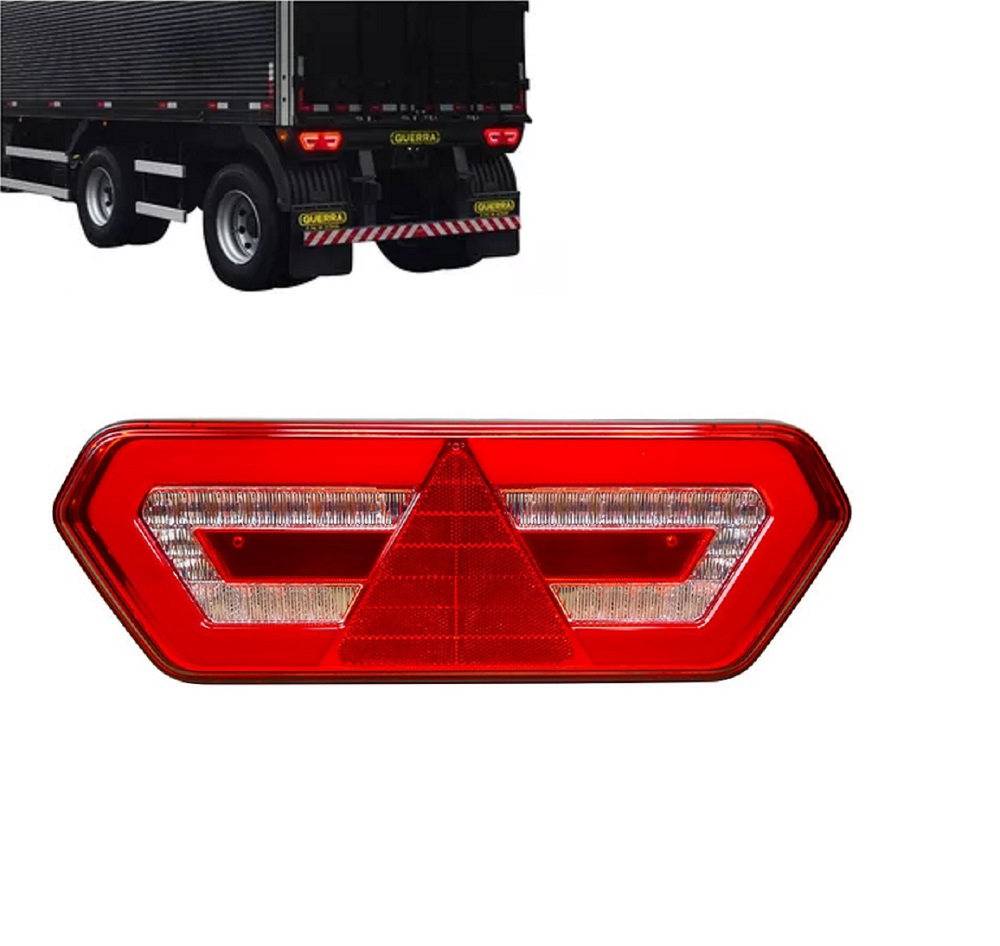 Lanterna Carreta Guerra Após 2015 LED 12/24V - Lado Direito