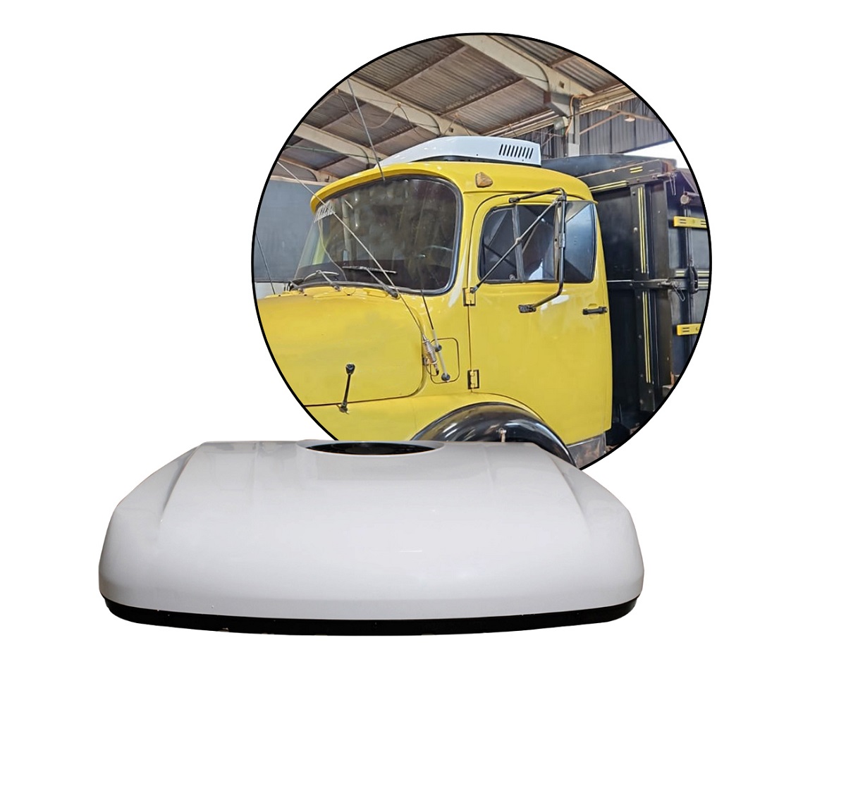Ar Condicionadoo Elétrico Caminhão, Van, MotorHome Modelo Advantage G2 - 12V