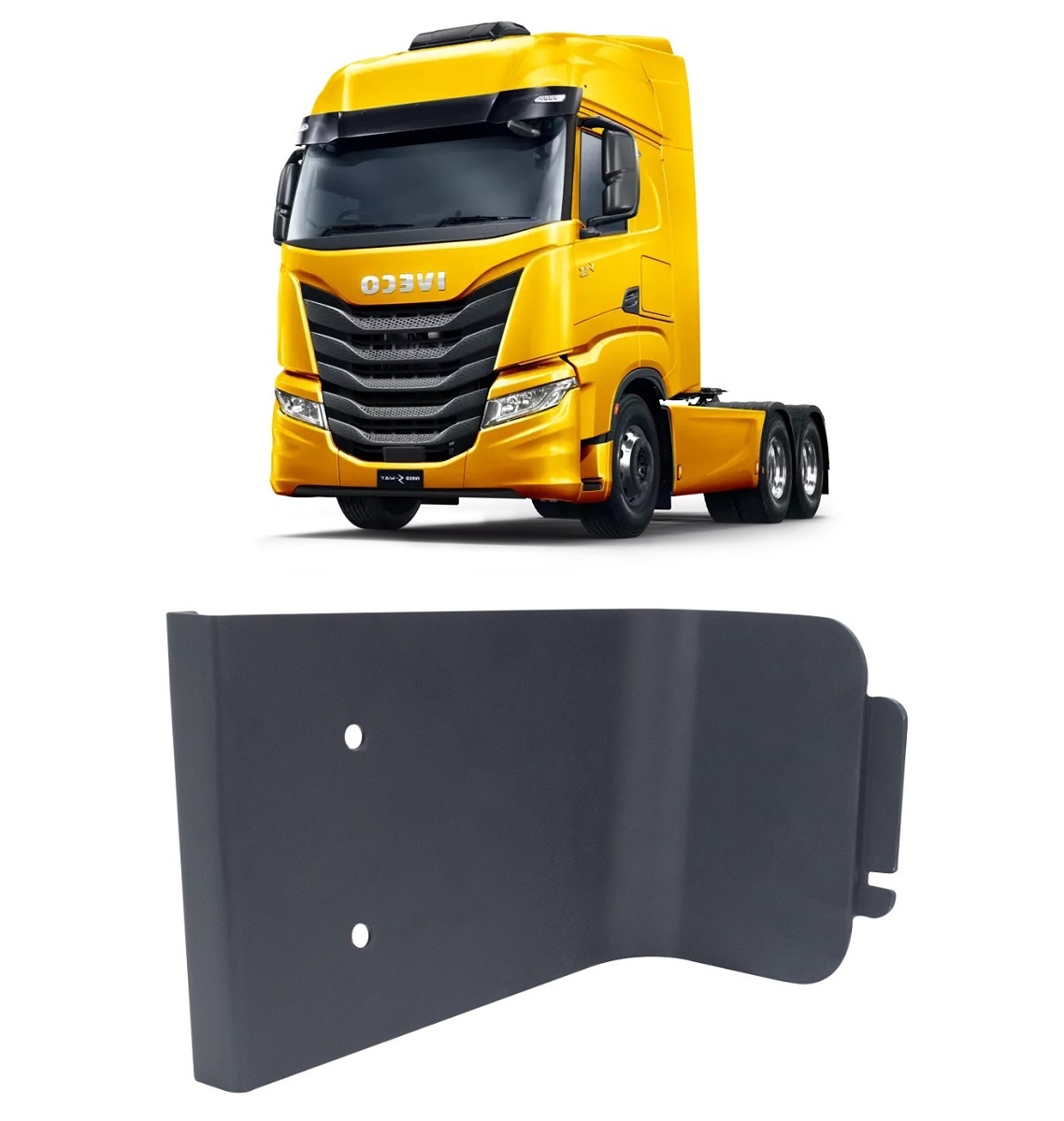Tampa Paralama/ Estribo Caminhão Iveco S-Way Lado Esquerdo - 5802423348