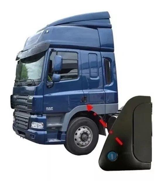 Maçaneta Externa Caminhão DAF CF 95/06 Lado Esquerdo