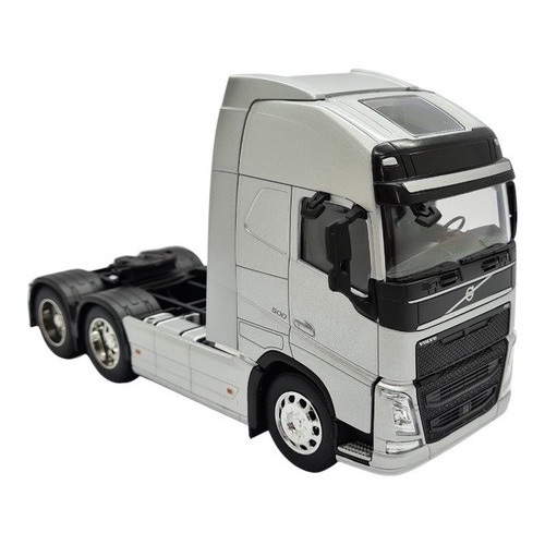 Miniatura Caminhão Volvo FH12 2010 a 2015 - 1/32 - Prata - WEL32690L