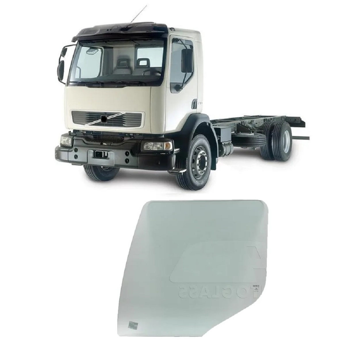 Vidro Porta Caminhão Volvo VM Até 2024 Lado Esquerdo - 704490