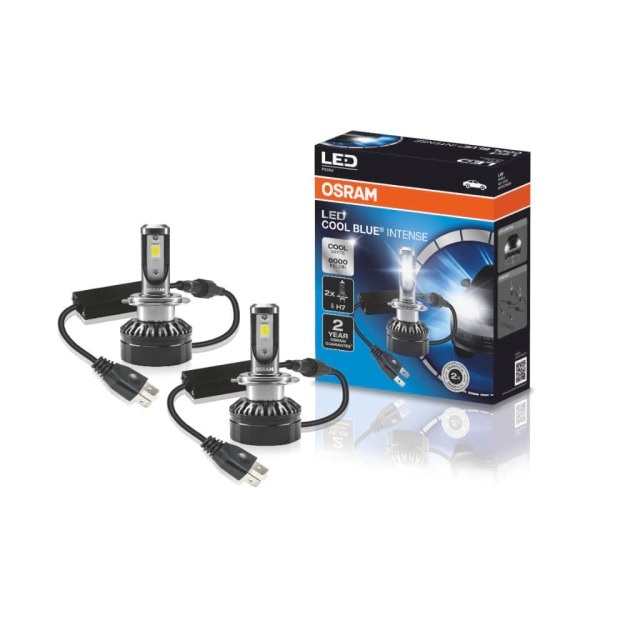 Lâmpada LED H7 Osram LED Cool Blue Cross (01 Par)