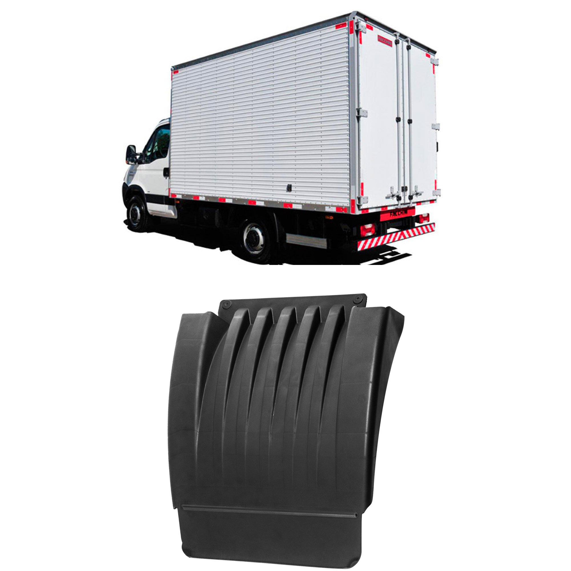 Par Meio Paralama Truck Facchini Traseiro - 010722