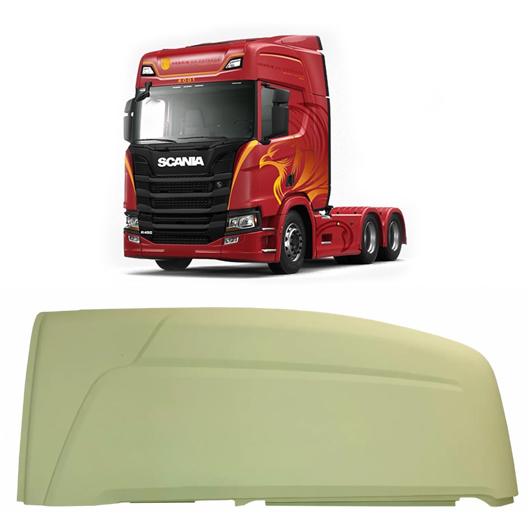 Lateral Teto Caminhão Scania Série 7 Cabine S, R (Cabine Alta) LD -  2104582