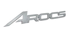 Emblema ”Arocs” Capô Caminhão Mercedes-Benz Arocs Após 2022 - 96081719200