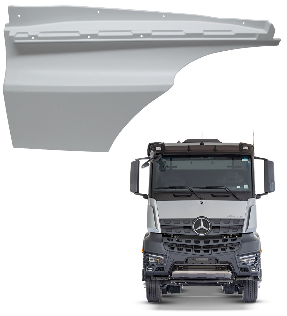 Extensão Porta Caminhão Mercedes-Benz Arocs Após 2022 Lado Esquerdo - 9607201101