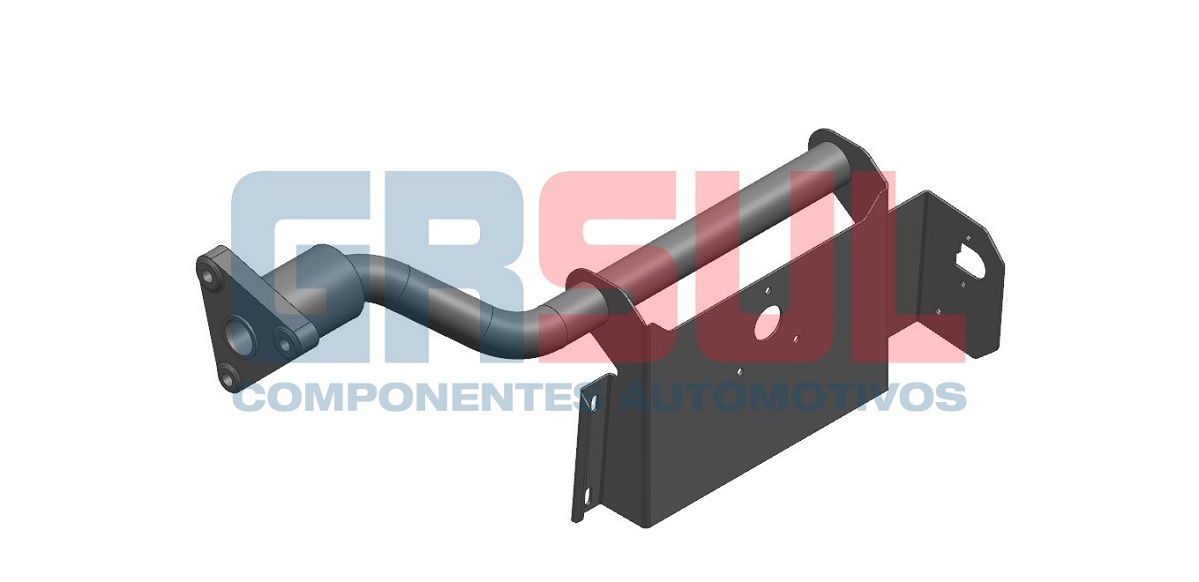 Suporte Paralama Tração Caminhão Volkswagen Constellation 6x2 Lado Direito - 2V2803186A