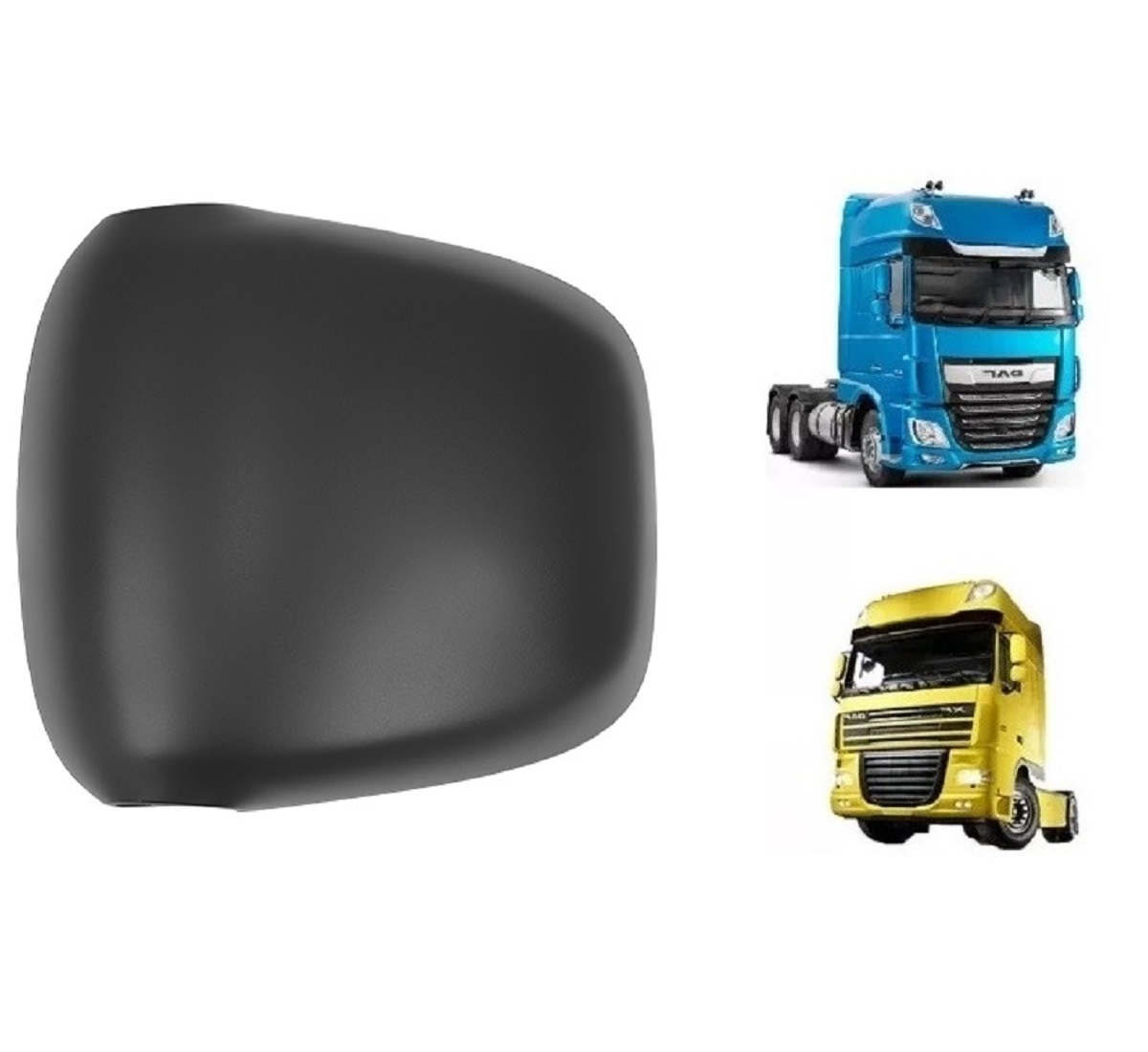 Capa Retrovisor Auxiliar Caminhão DAF XF 105 até 2019 - ER1276C