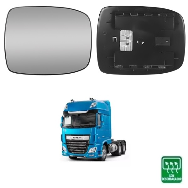 Vidro Retrovisor Auxiliar Para Caminhão DAF XF 105 Após 2020
