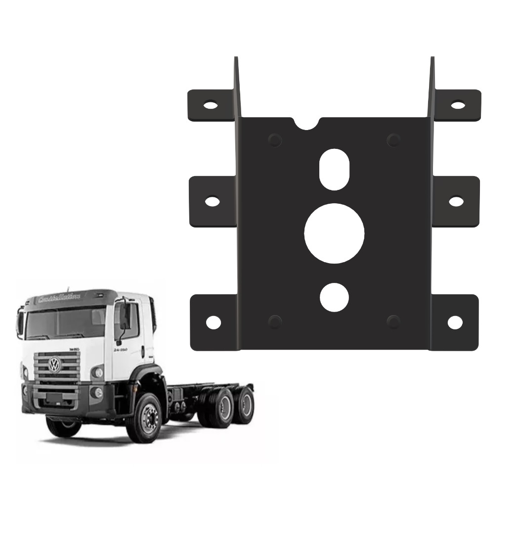 Base Suporte Tapa-Sol Caminhão Volkswagen Constellation Central Lado Esquerdo - 2S2817899A