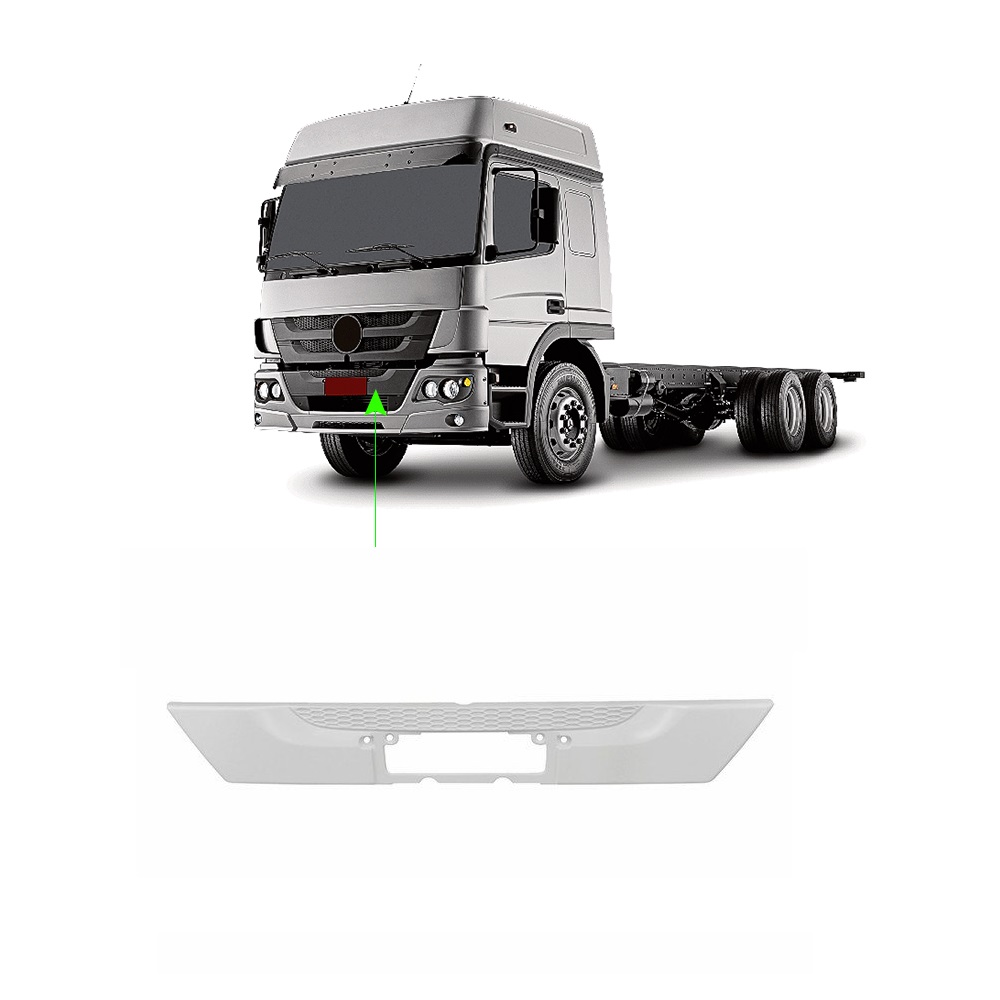 Parachoque Central Caminhão Mercedes-Benz Atego Após 2013 - 9588807370 Parachoque Central Caminhão Mercedes-Benz Atego Após 2013 - 9588807370