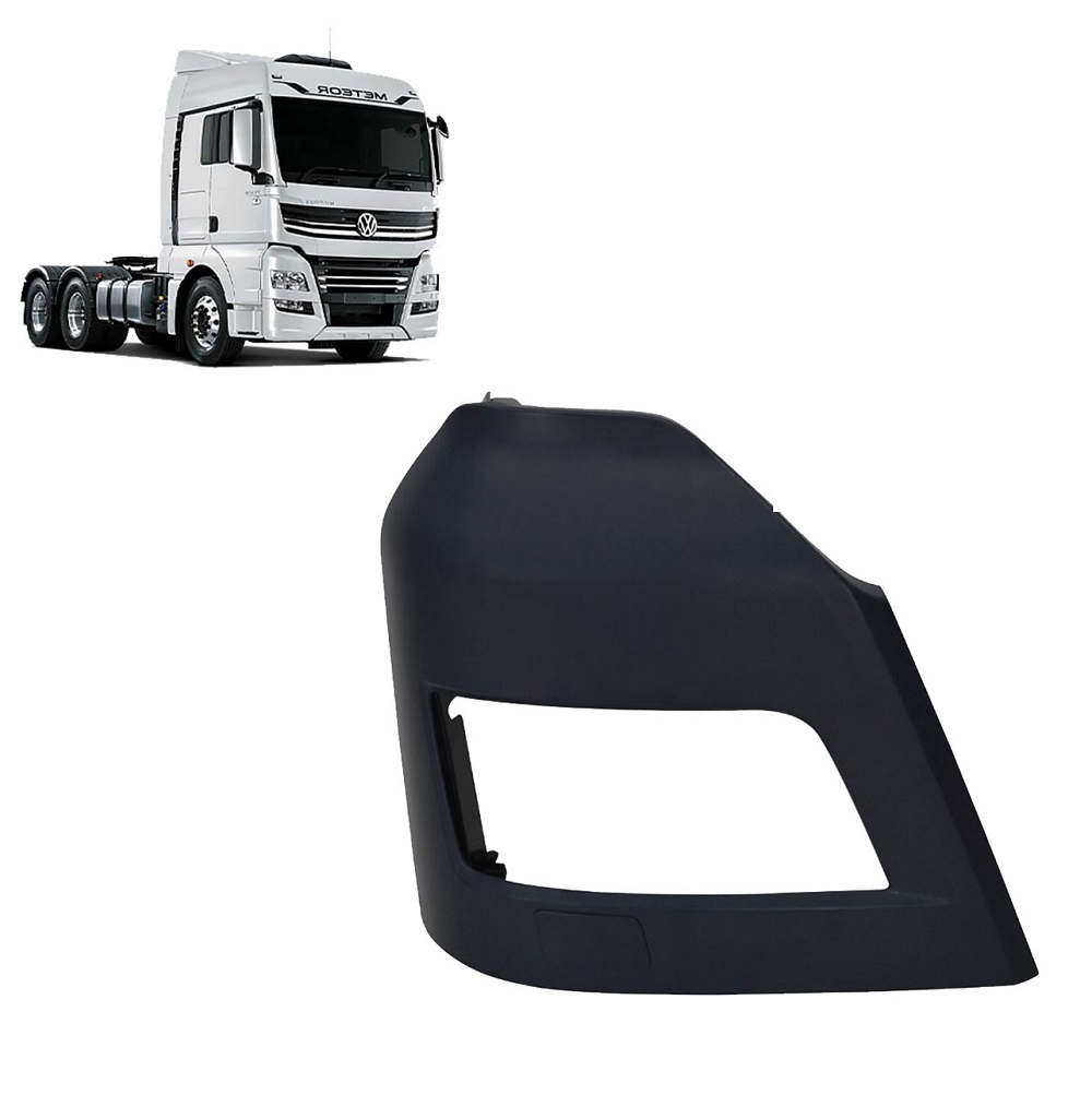 Ponteira Parachoque Caminhão Volkswagen Meteor Superior Lado Direito - 2V3807174