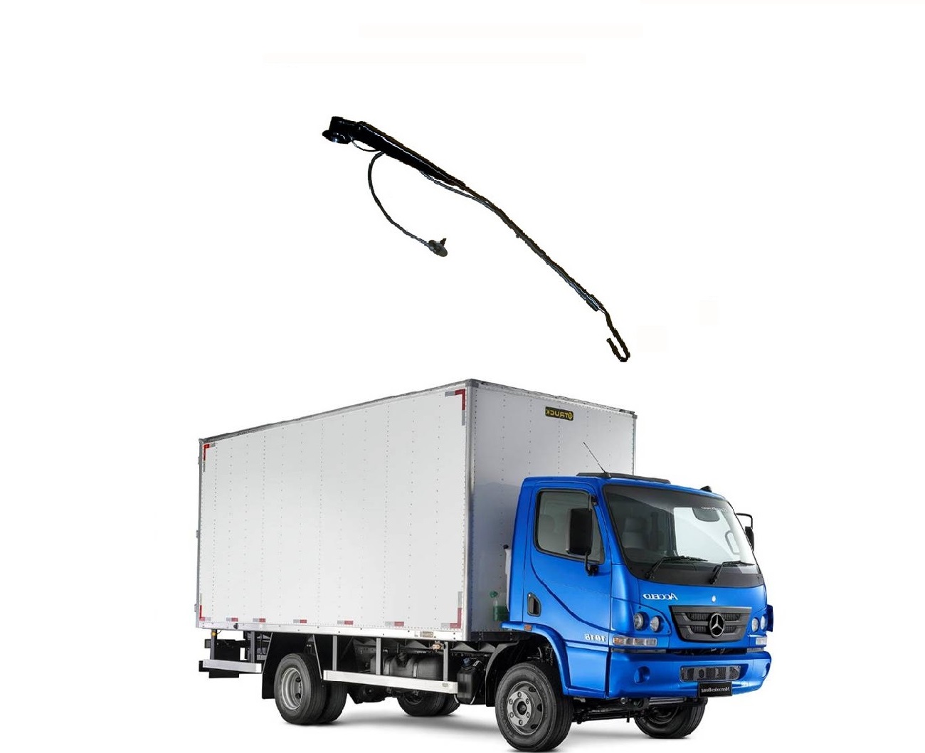 Braco Limpador Parabrisa Caminhão Mercedes-Benz Accelo 715, 915 Após 2005 Lado Esquerdo