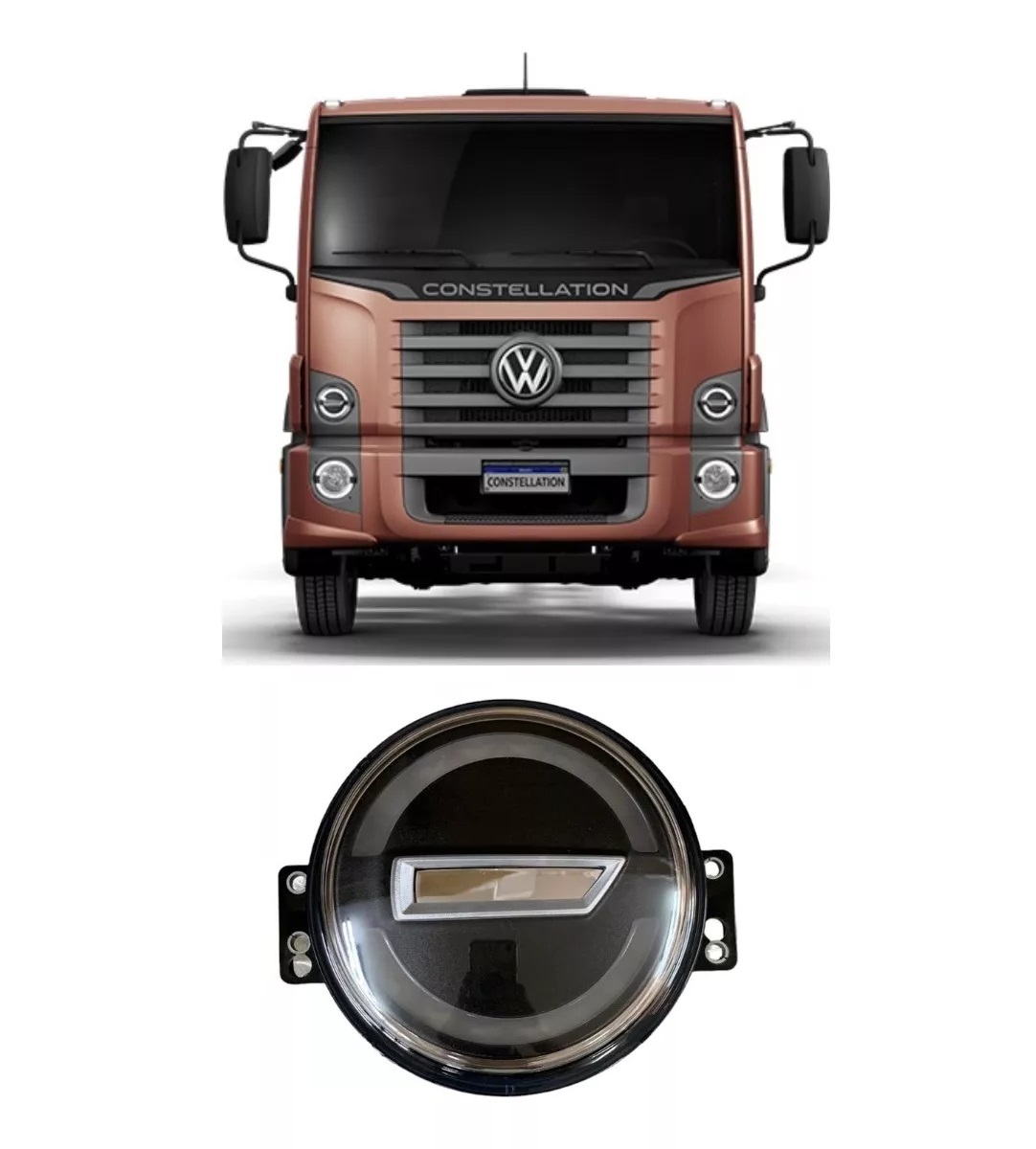 Lanterna Seta FULL LED Caminhão Volkswagen Constellation Após 2023 Lado Esquerdo - 23H949101