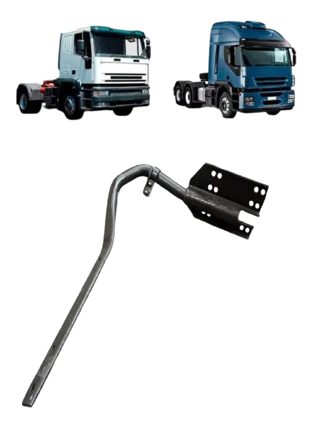Suporte Paralama Cabine Caminhão Iveco Stralis, New Stralis, EueroTech Lado Esquerdo - 41272556