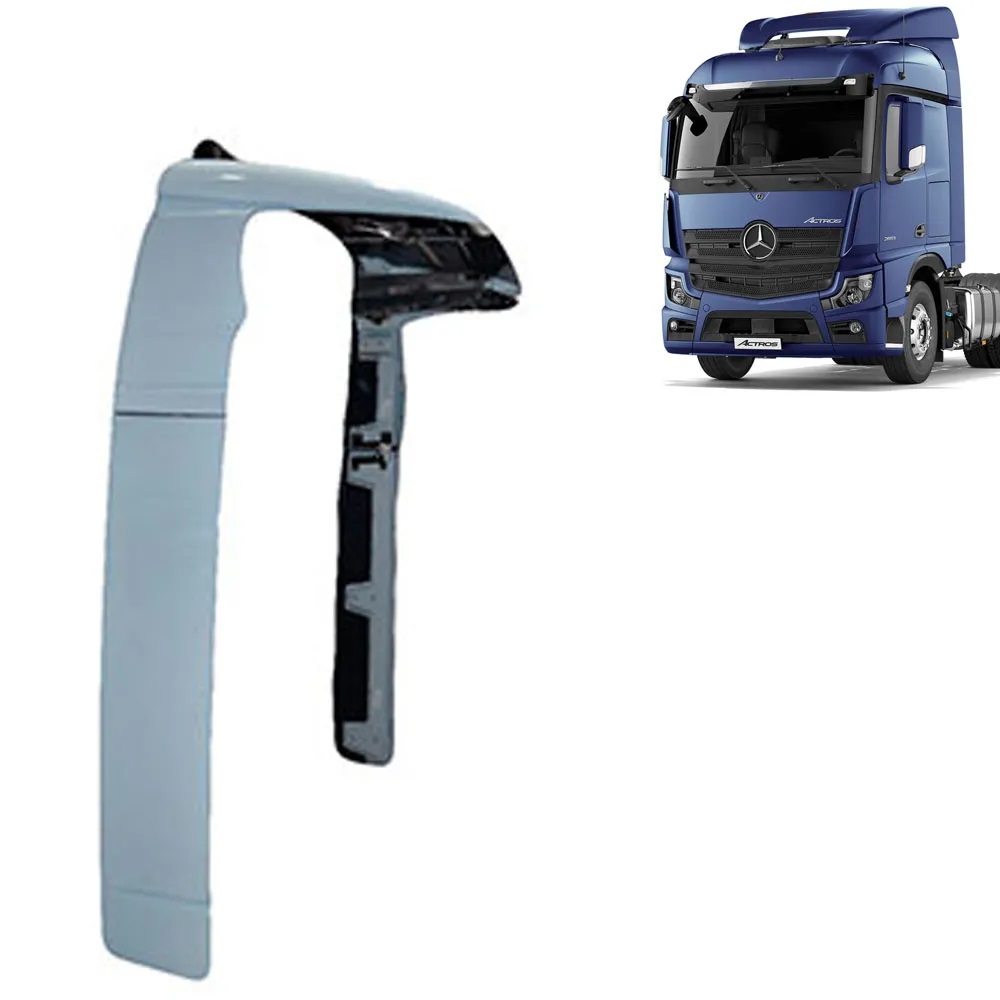 Defletor Cegonheiro Caminhão Mercedes-Benz Actros Após 2020 Cabine Alta