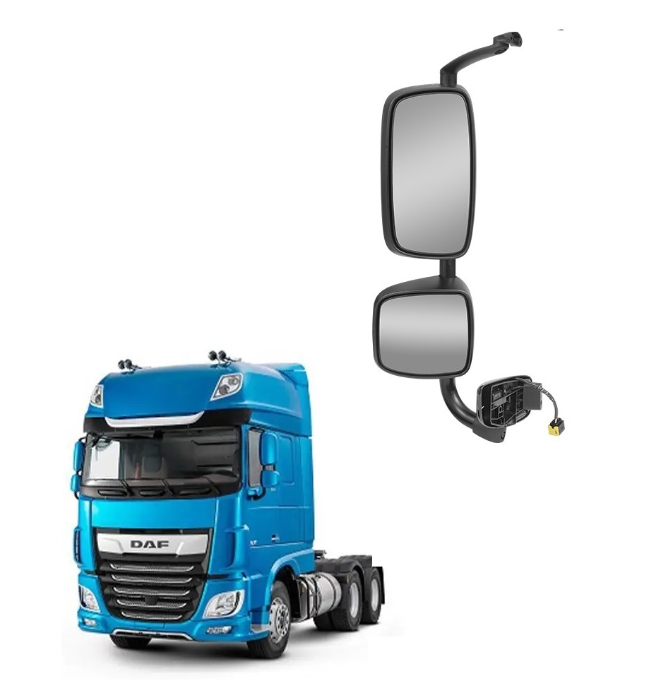 Retrovisor Caminhão DAF XF Após 2020 Lado Esquerdo - 1920023