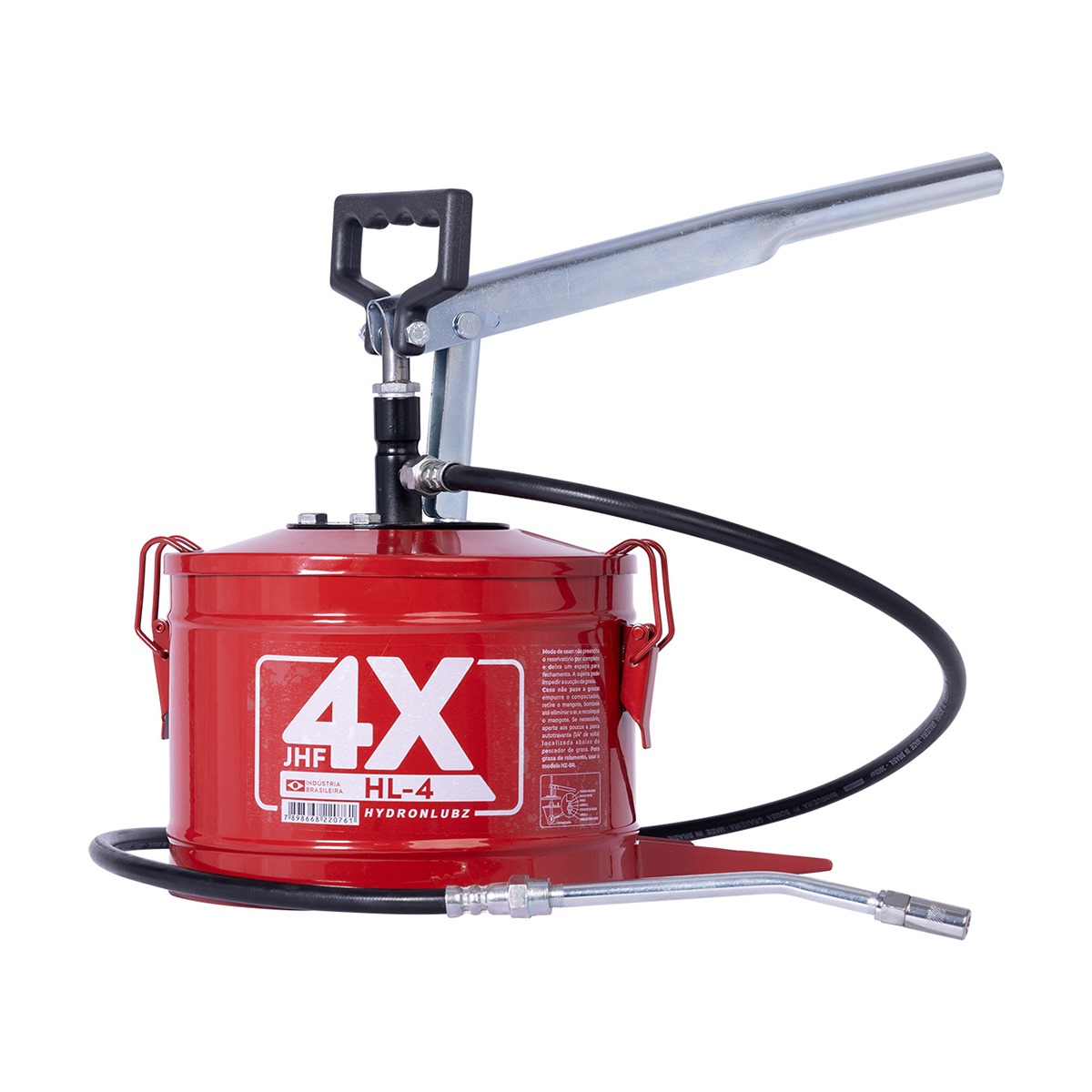 Bomba Graxa Manual - Graxeira Manual HL-4 - 4 kg - JHF 4X