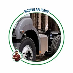 Paralama Cabine Caminhão Mercedes-Benz Axor 1933, 2831, 4140 (Cabine Simples) Traseiro Lado Esquerdo - 9408802806