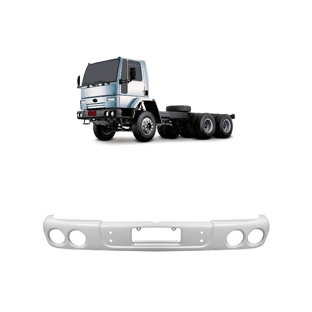 Parachoque Dianteiro Caminhão Ford Cargo 2425 Após 2000 (Farol Horizontal) - 1C4517757CAYBC