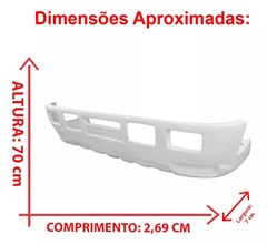 Capa Parachoque Caminhão Volvo FH de 1998 até 2004 - Fibrplast