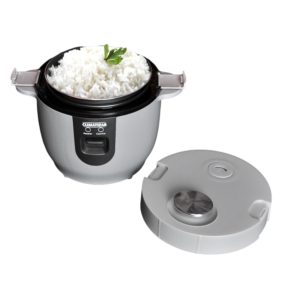 Panela Elétrica de Arroz 2 Litros 24v 180W Cozimento a vapor com Função Aquecer - Climatizar