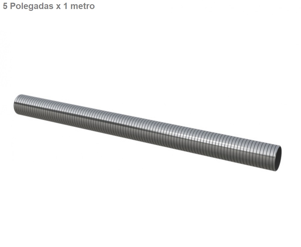 Barra Flexível Cano Escapamento 5 polegadas - D110