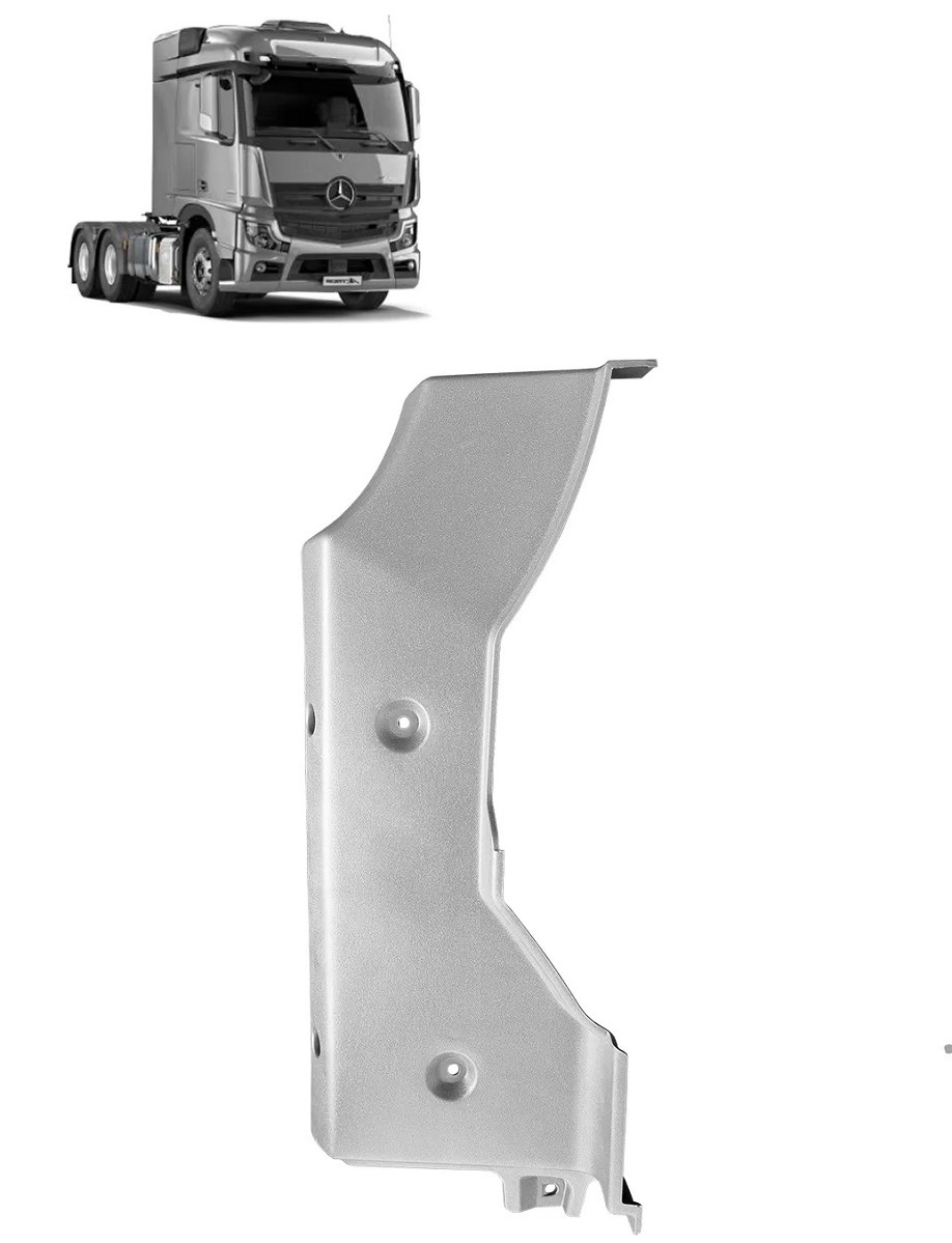 Revestimento Parachoque Caminhão Mercedesk-Benz Actros Após 2021 Lado Direito - 9618851574
