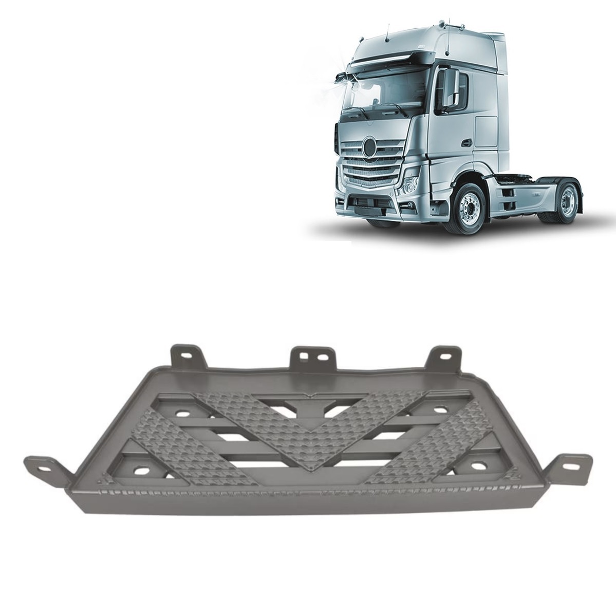 Estribo Pisar Superior Caminhão Mercedes-Benz Actros Após 2021 Lado Direito - 9606603628