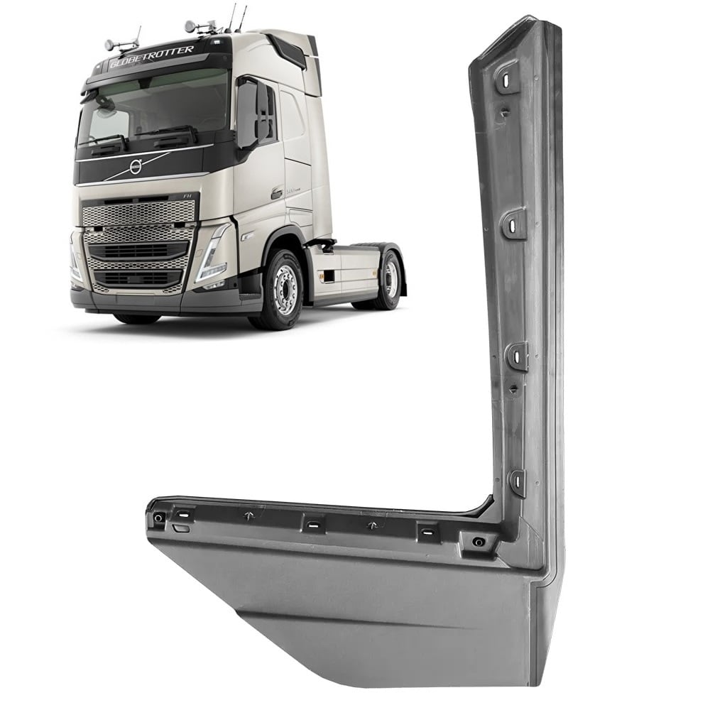 Acabamento (Tampa) Inferior Porta Caminhão Volvo FH Após  2021 Lado Direito - 78528777