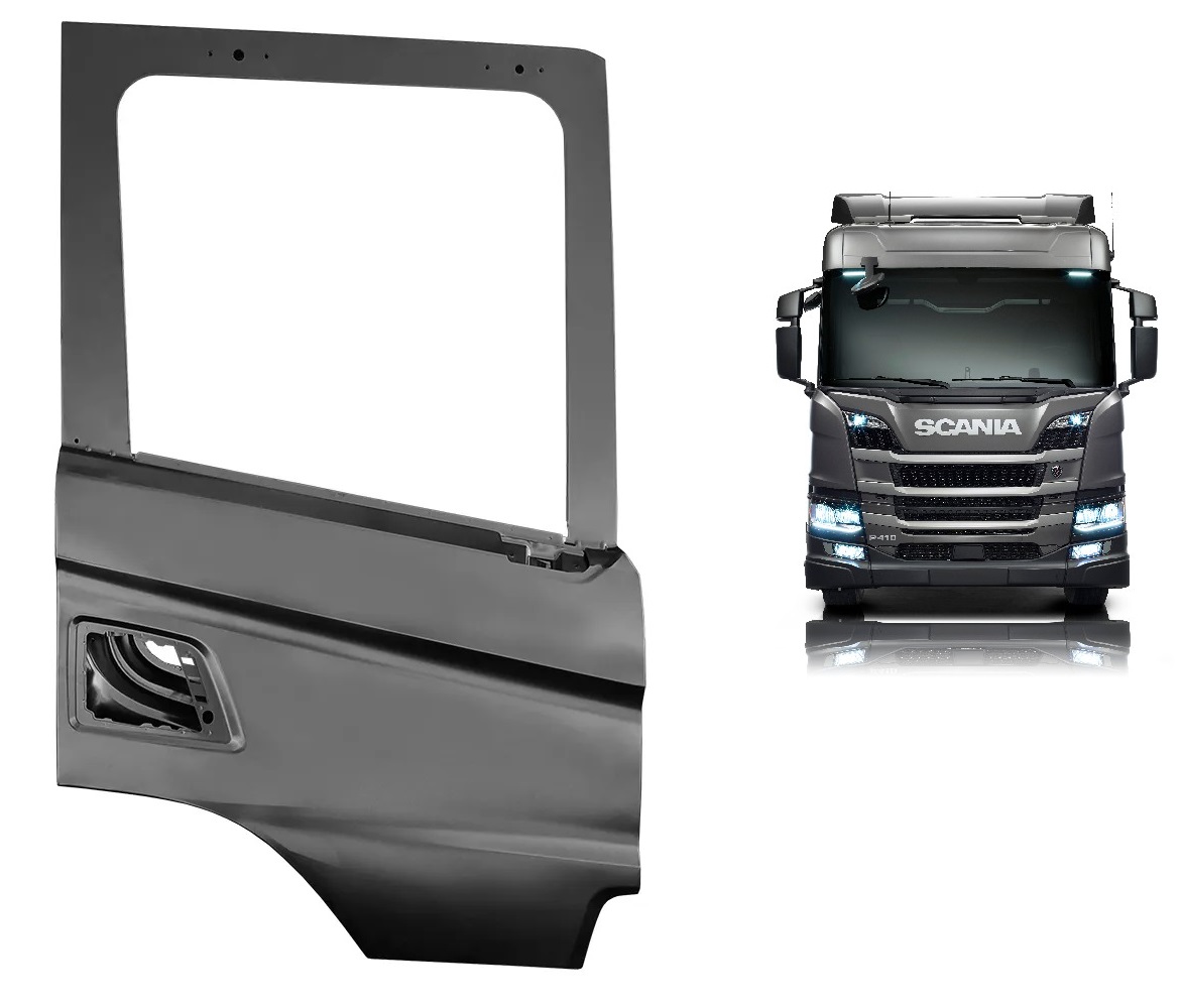 Porta Nua Completa Caminhão Scania Série 7 Cabine P Lado Direito - 2653981